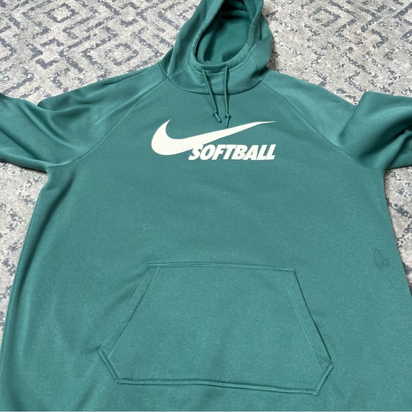 Women’s Nike Softball Strikeout Swoosh Dri Fit Hoodie Sweatshirt XL - Picture 2 of 12